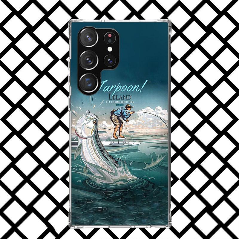 Hunting Fishing Man Phone Case for Samsung Galaxy S26 S25 Edge S24 S23 Ultra S22 Plus S21 FE S20 + Soft Cover Print Fundas Galax