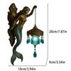 Wall Lamp Retro Base Design Night Light Statue Wall Lamp Ocean Themed Artwork Suitable For Bedroom Hotel Easter Eggs Decorations