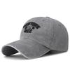 Baseball Cap Korean Washed Cotton Soft Top Hat Four Seasons Men's And Women's Embroidered American Letter Cap