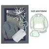 Children Hoodie Metal Cutting Dies Handmade Crafts DIY Scrapbooking Embossing Supplies for Children Kids Girls