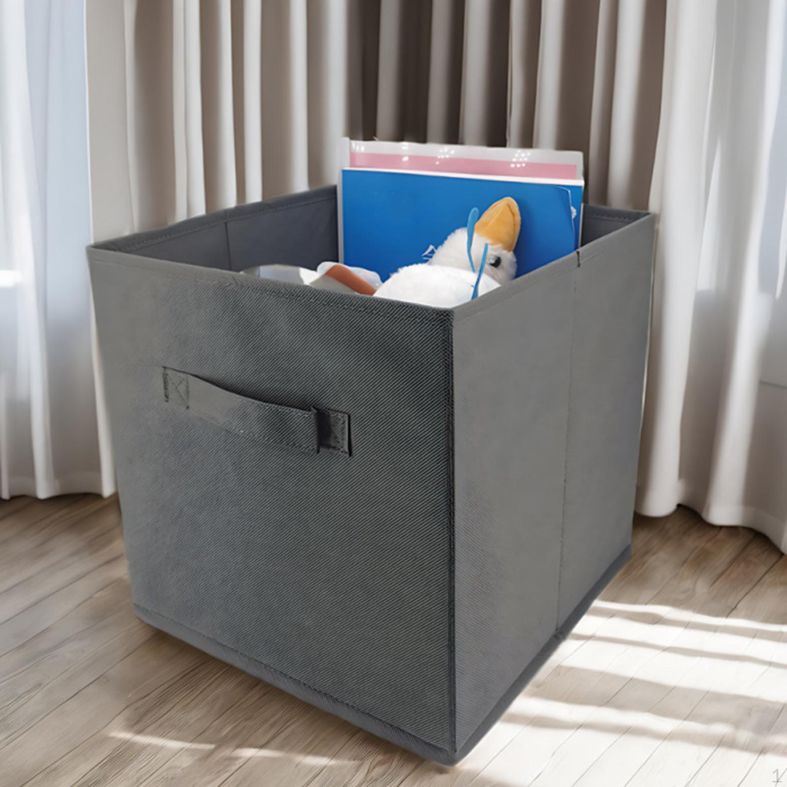 

Dog Toy Storage Basket Bin Puppy Stuff Kids Chest Organizer Sundries сірий колір