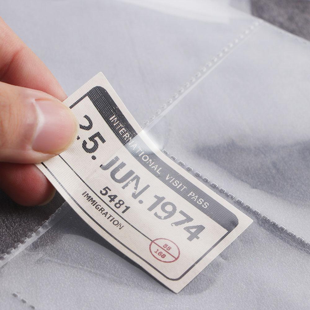 Holder Album Pages Card Stock 90 Pockets Gaming Card Card Sleeves Coin Holders Card Storage Wallets