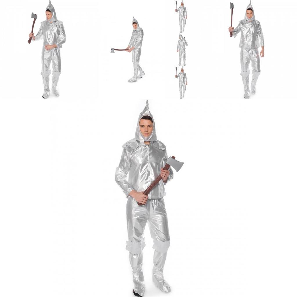 Dospělý Pánský Zelený Kostým Plechového Muže z Čaroděje ze země Oz pro Hraní Anime Postavy