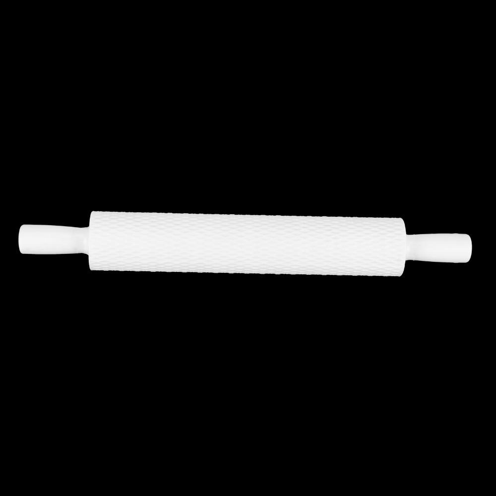 Non-Stick Cake Rolling Pin PP Plastic Dough Roller Durable Embossing Rolling Pin  Clay Craft