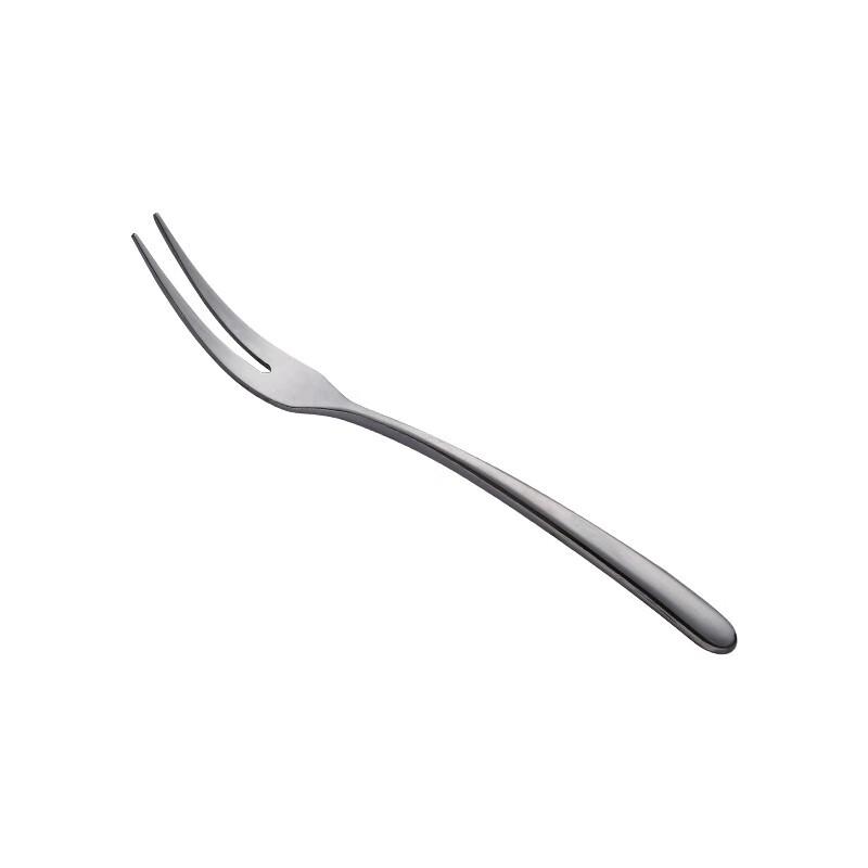 Fuchengxing 1004 Two-Prong Stainless Steel Fruit Fork