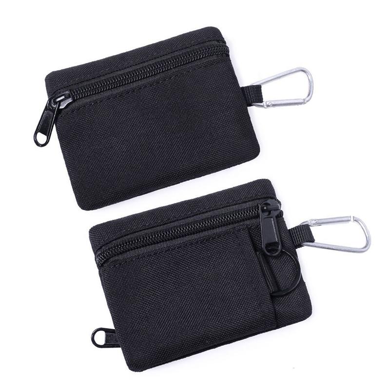 

Military-Style Tactical Mini Pouch: Multi-Functional Waist Bag For Coins, Keys & Outdoor Sports чорний