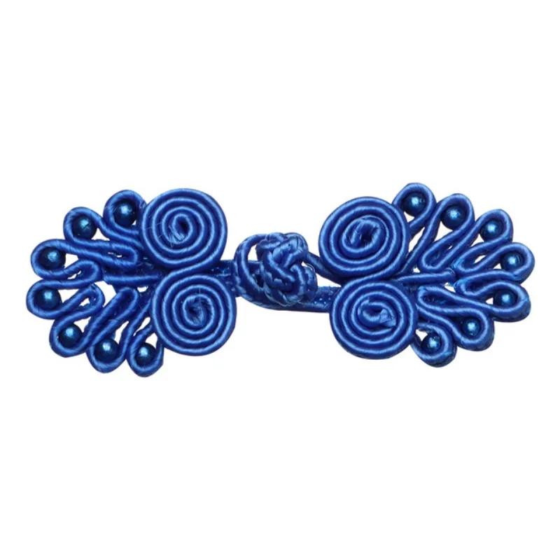 10Pairs Chinese Handmade Cheongsam Buttons Knot Fastener Chinese Knot Buttons DIY Handcraft Clothing Decorative Accessories
