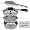 2PCS Frame Adjustable Mini Furnace Stainless Steel Burner for Outdoor Backpacking Picnic Hiking