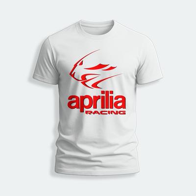 Aprilia Racing Company Logo Funny T-Shirt Size S-5XL Made In USA Unisex T-Shirt