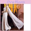 European Fantasy Costume For Women With Deep V Neck And Slit Skirt For Halloween Parties