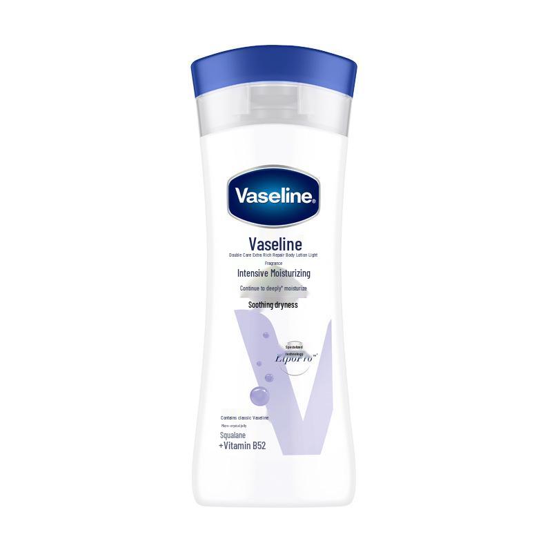 Vaseline Intensive Care Nawilżający balsam do ciała dla skóry wrażliwej z niacynamidem, rozjaśniający, 200g/400g