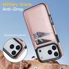 For iPhone 17 Pro Max Case Card Slot Slim-Fit PU + TPU Mobile Cover