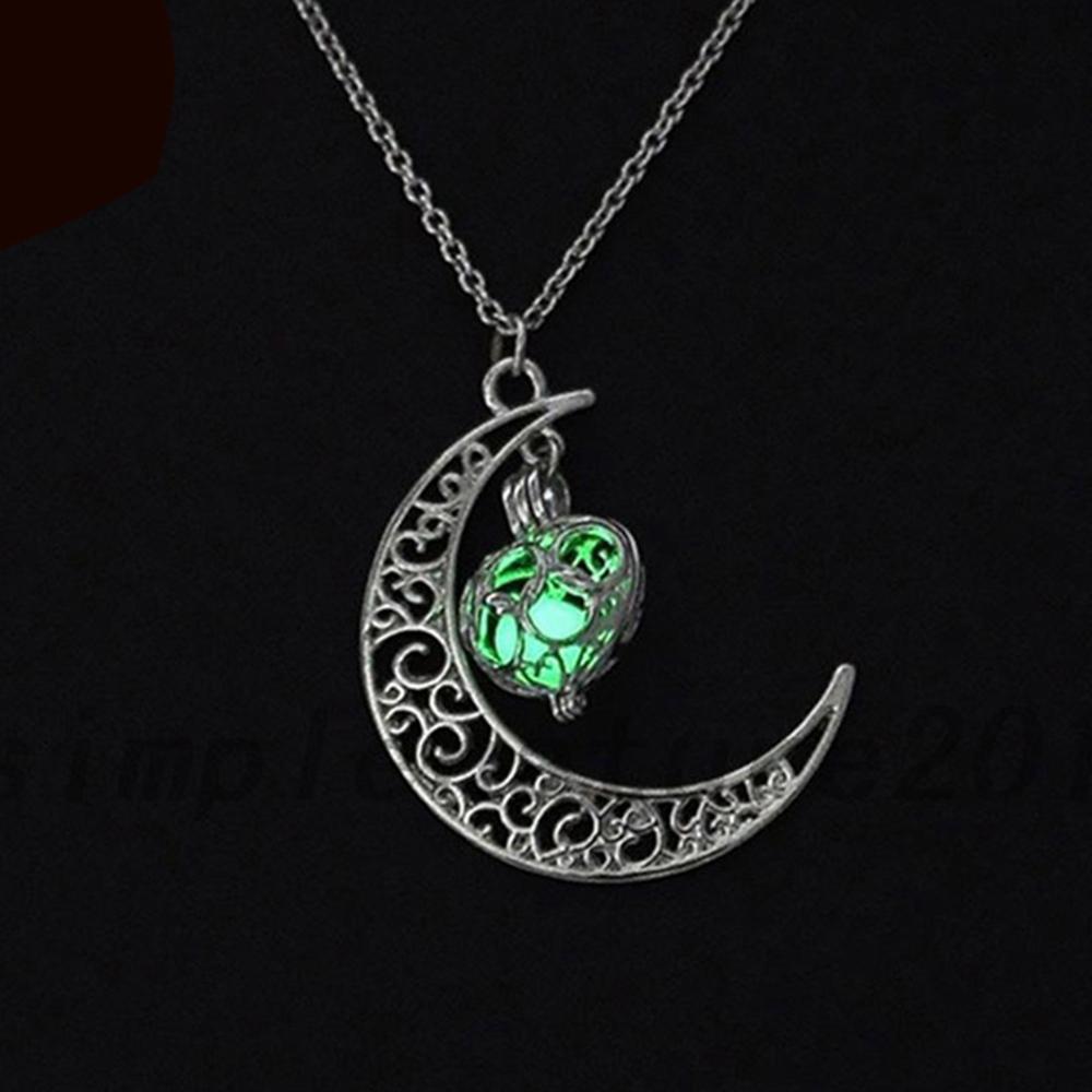 Buy Women's Moon Glowing Necklace at 