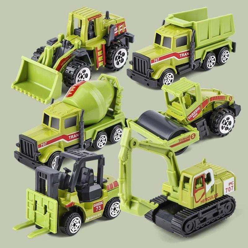 Alloy Engineering Vehicle Set Toy Car Model Simulation Collection Children s Gifts Boy Excavator Toy Car