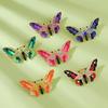 Lanhao Fashion Butterfly Brooch - Colorful Alloy with Diamonds, Women's Versatile Accessory