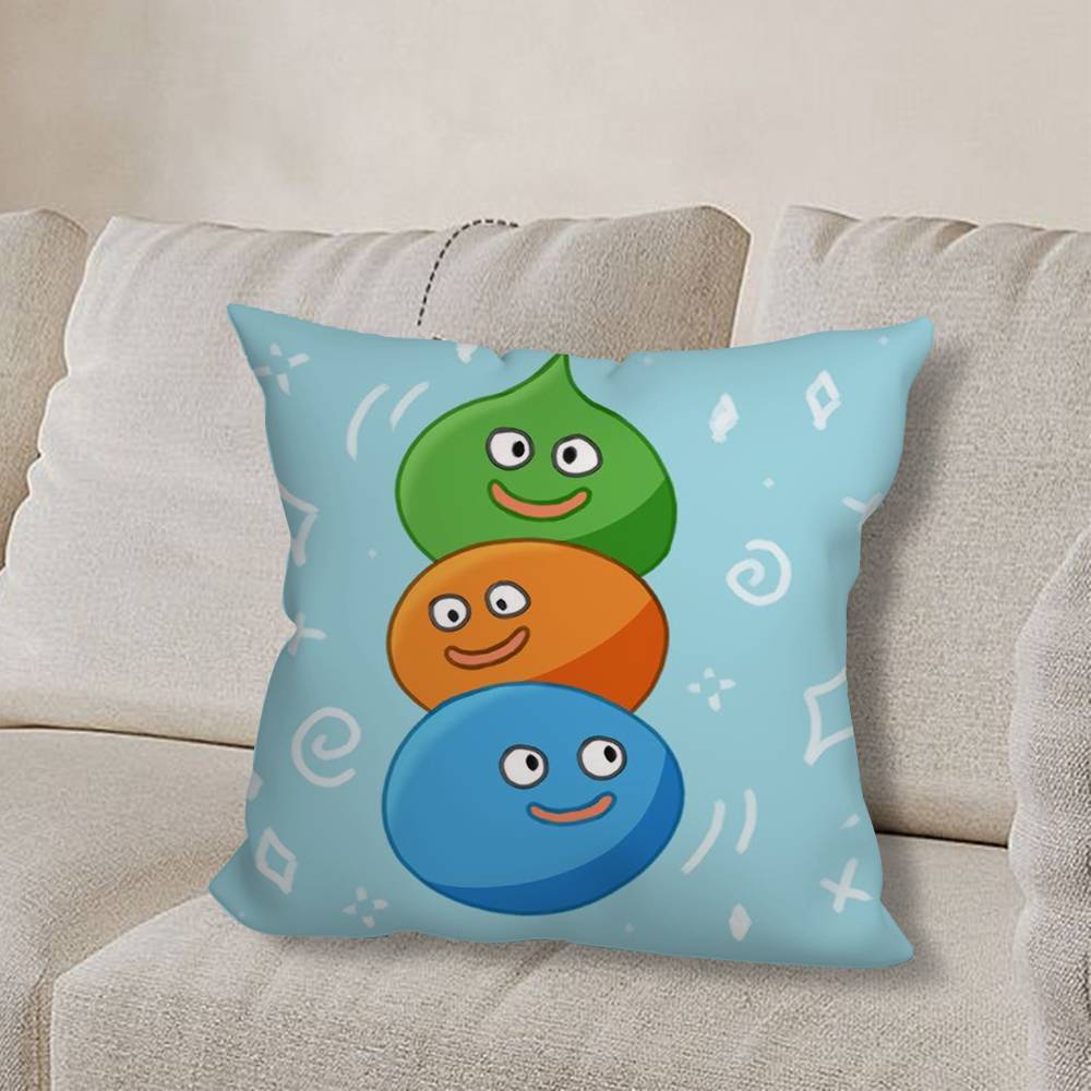 Dragon S-Slime Quest-es Pillow Case Pillow Case Living Room Sofa Cushion Cover Suitable For Home Bedroom Room Decoration