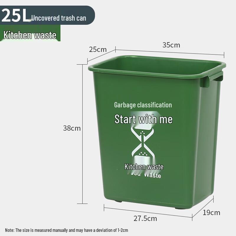 Household Plastic Waste Sorting Bin