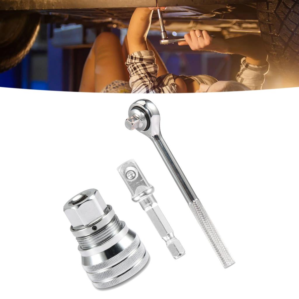 Universal Socket Wrench Set 10?19mm 38 Adapter Adjustable Socket Spanner Tool for Automobile