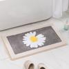 Toilet Door Cartoon Daisy Floor Mat Bathroom Non-slip Mat Bedroom Absorbent Foot Mat