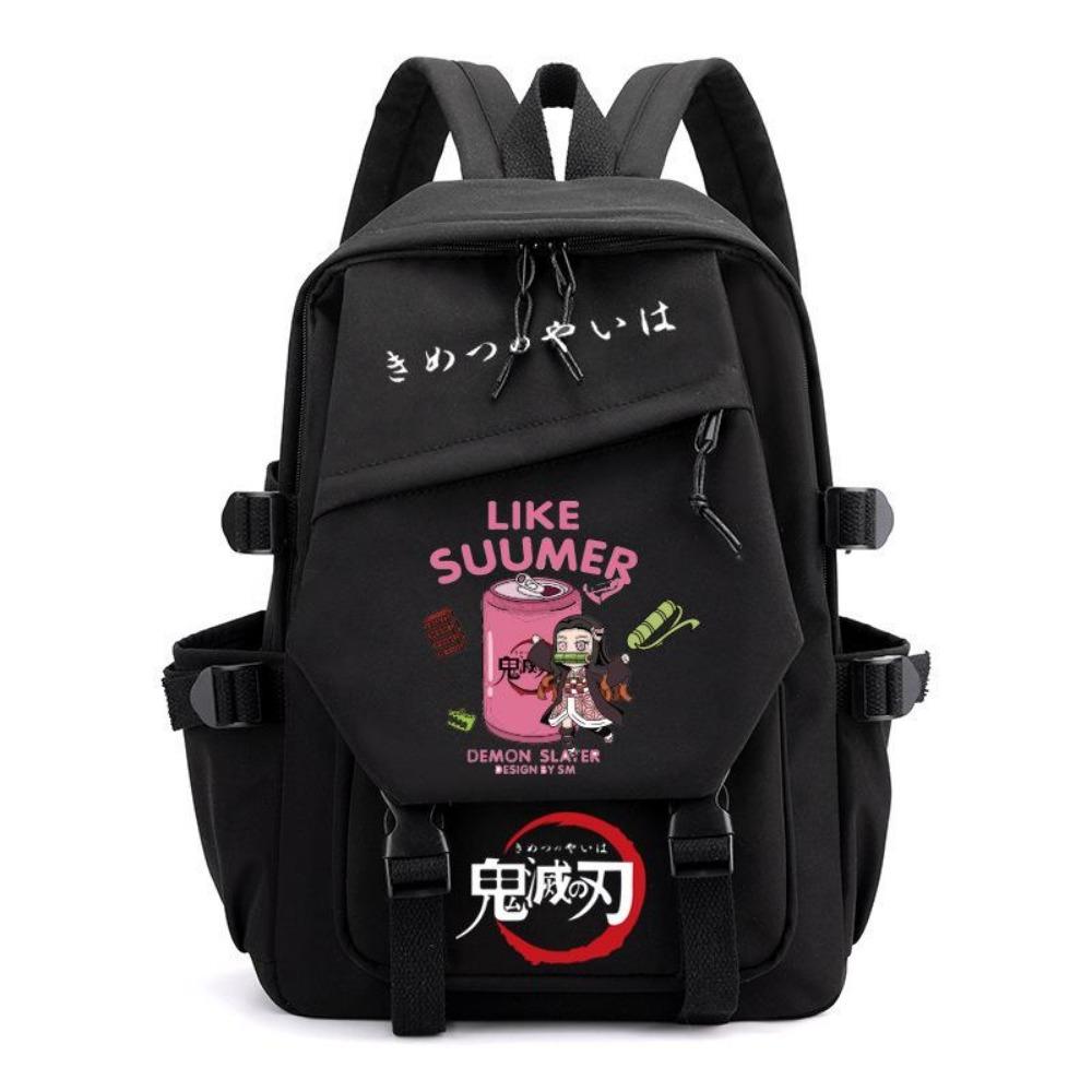 Ghost Annihilation Blade Backpack Large Capacity ins School Bag Japanese Retro Junior High School School Season Good Things Backpack High