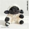 Little Lamb Oli Plush Toy - Cute Realistic Sheep Hug Pillow for Kids, Doll Birthday Gift