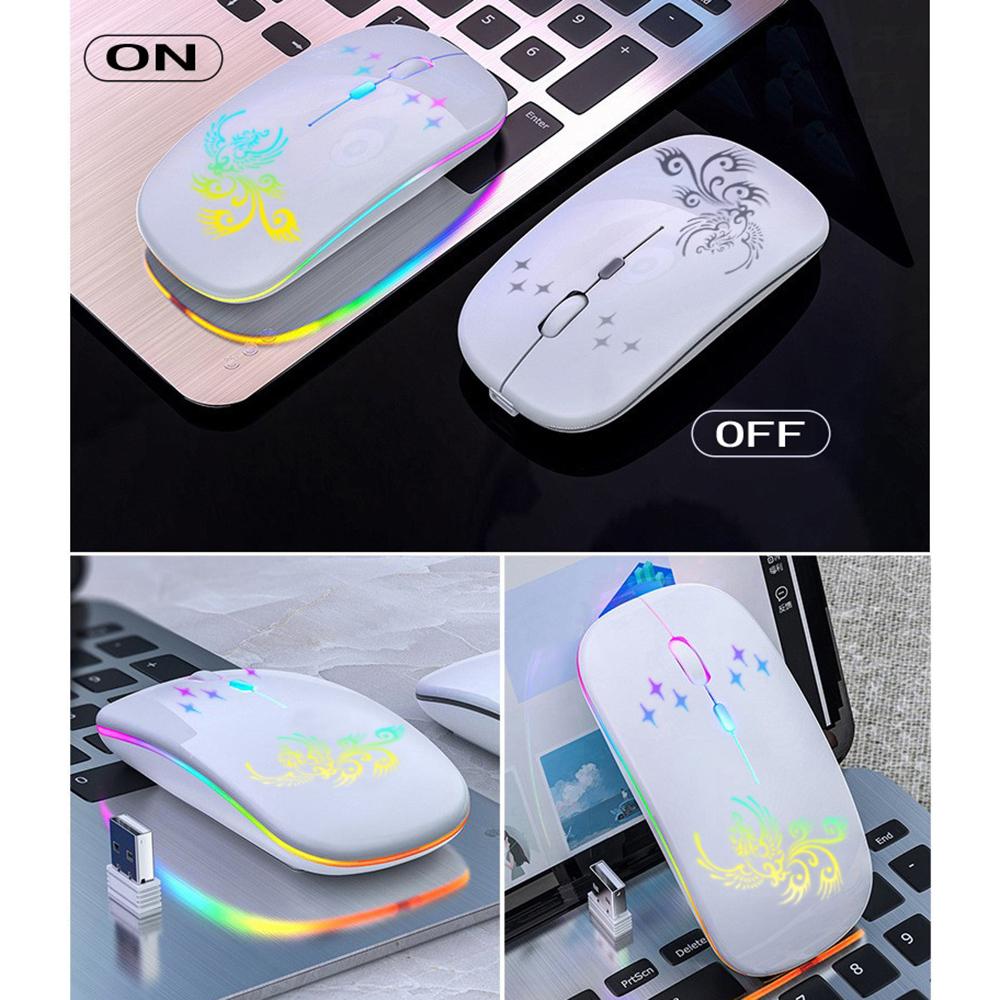 Ratón óptico inalámbrico 2,4G+BT3.0+BT5.2 Ratón ergonómico de 3 modos Batería recargable incorporada de 500 mAh