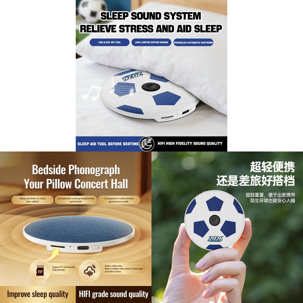 Sleep Sound Speaker With Hifi Music For Relaxation And Indoor Use