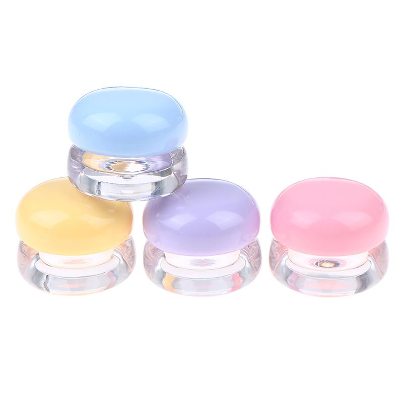 5G Mini Cosmetic Empty Jar Pots Makeup Skincare Container Face Cream Box Lip Balm Box Refillable Lips Glaze Container Travel