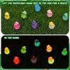 Glow-In-The-Dark 100/50Pcs Mini Resin Ducks With Hats Vibrant Multi-Colored Figures For Diy Crafts Cake Easter Micro Landscape Gardens Decor