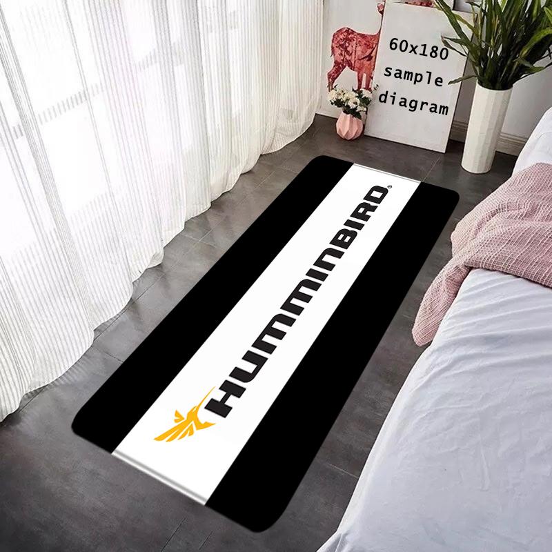 Deurmat Flanellen Vloermat Humminbird Binnen Voetkleed Pluizige Nachtkastjesmatten Keuken Gang Waterabsorberend Tapijt Balkon Decoraties 40x60cm-mini