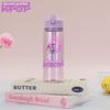 Demon Hunter Plastic Water Cup Rumi Mira Zoey Drinking Bottle Hunters Gourde Cups Warriors Gourd KPOP HUNTRX 900ml k pop Kid Friendly Entertaining Fun