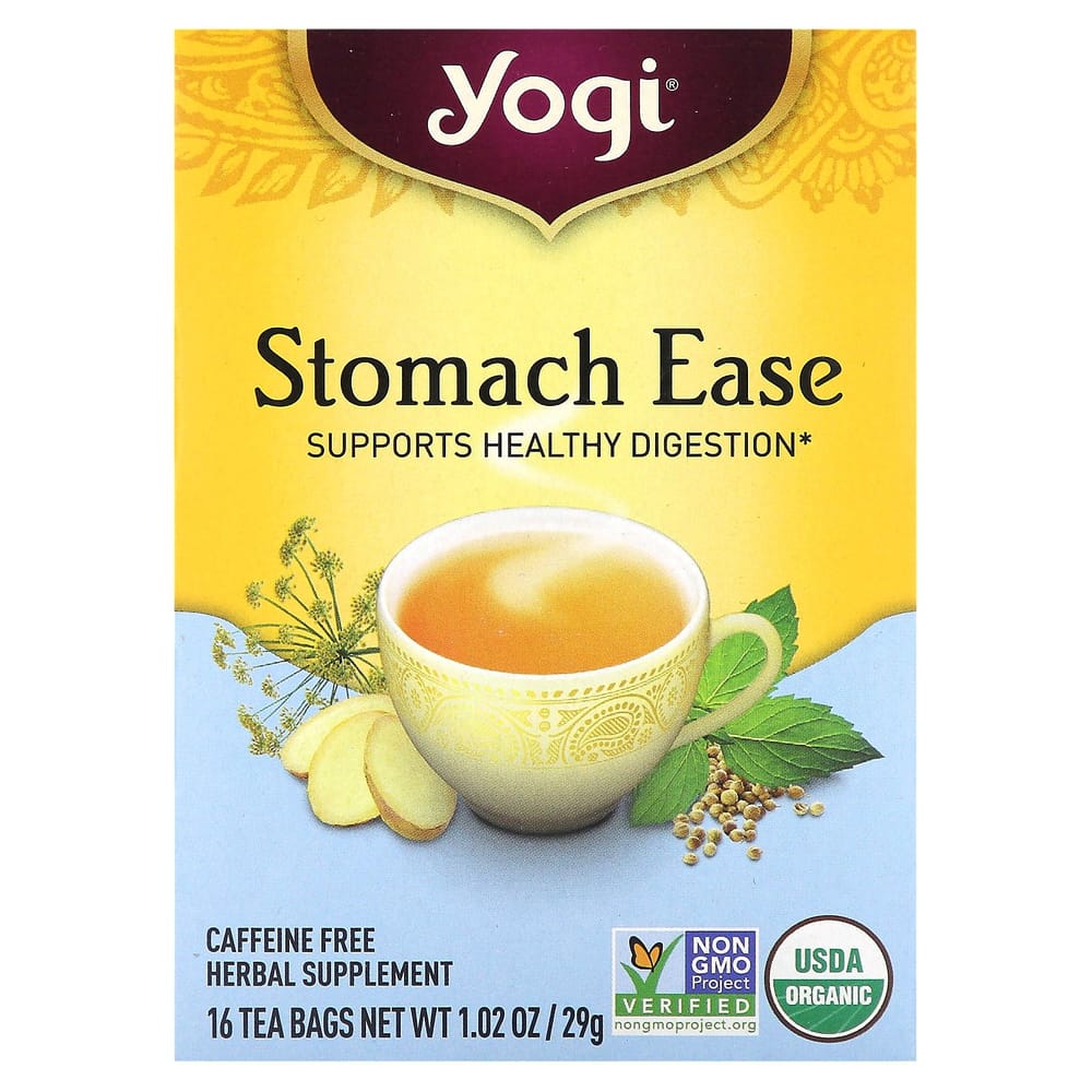 Yogi Tea Чай для пищеварения 16 чайных пакетиков, 29 г (1,02 унции)