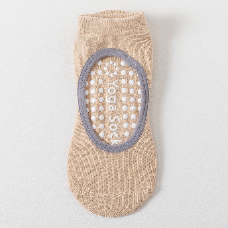 

Носки для йоги, Женские силиконовые противоскользящие носки, Летние тонкие не скатывающиеся носки для пилатеса, для занятий спортом в помещении, фитнесом и танцами 1 pair телесный