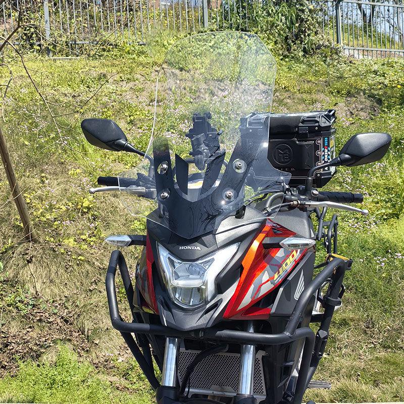Pare-brise amélioré pour Honda CB400X/500X, Déflecteur de vent étendu