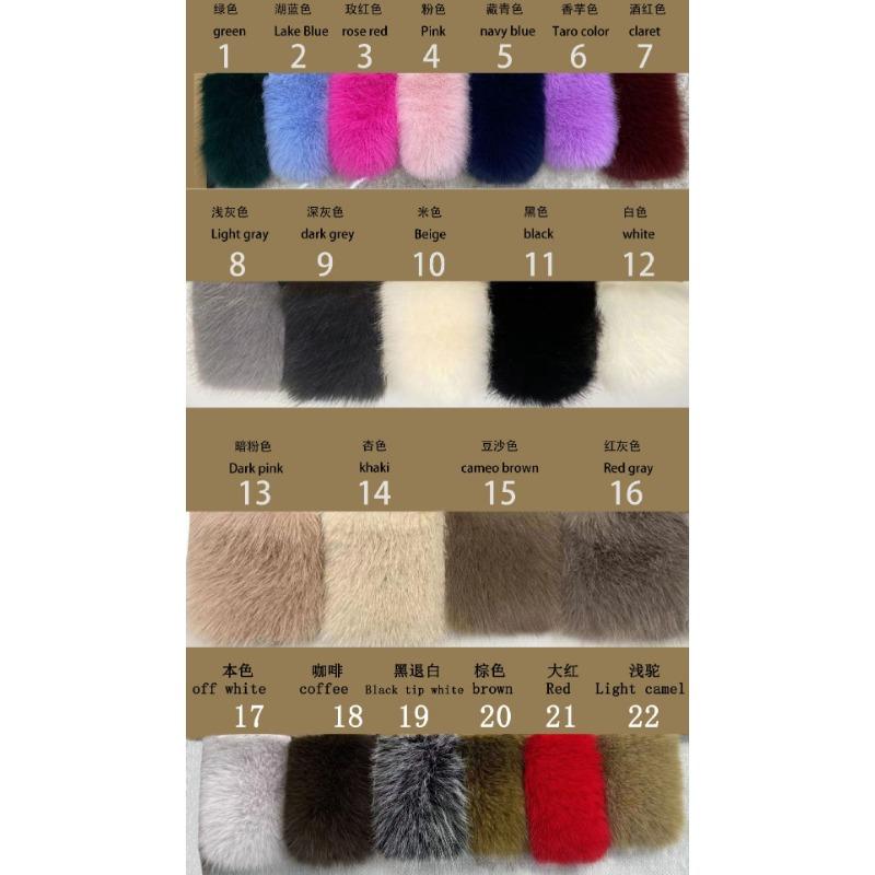 S-6XL large size women's fox fur coat, winter new fashionable versatile environmentally friendly artificial fur coat