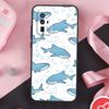 Shark and Killer Whale Case For Xiaomi 11T 12T 13T 14T Pro Mi 15 13 14 Ultra POCO X7 Pro X3 X5 X6 F5 F6 F7 Cover