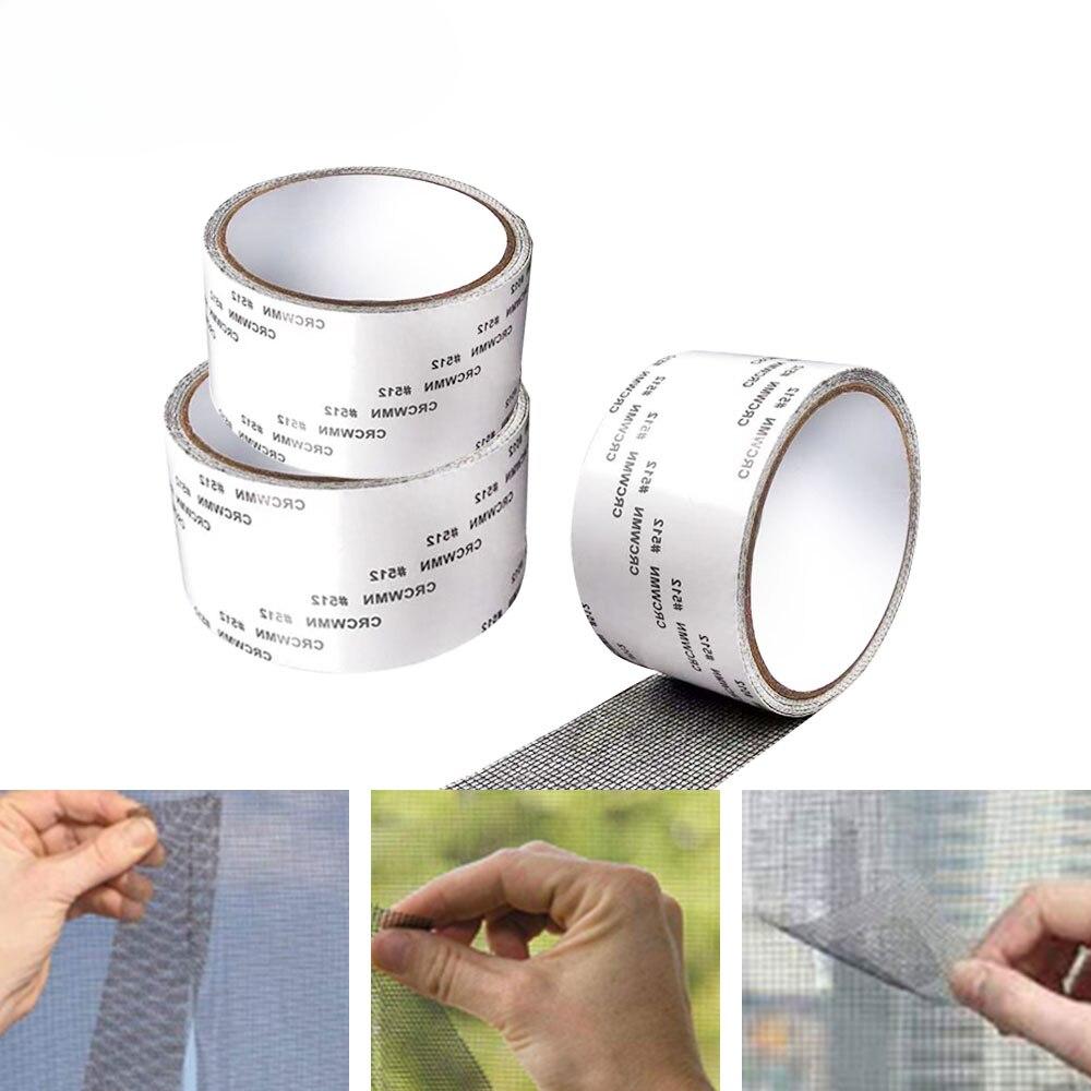 1PC Durable Self Adhesive Screen Repair Tape, Window Mesh, Screen Repair Mesh, Tear Proof, Mosquito Net,repairingbroken Holes