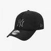 New Era Nylon Metal Unstructured Baseball Cap New York Yankees Black 15132552