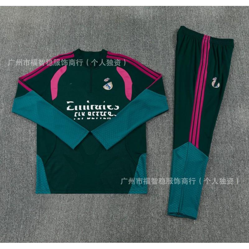 2026-2027 Football Training Suit Set Men Women Unisex Long Sleeve Sports Tracksuit Arsenal Barcelona Real Madrid Inter Milan