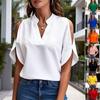 2026 Cross-border Trade Women's Clothing Summer New Top Off-the-shoulder High-end Short-sleeved Loose Shirt with Female Base