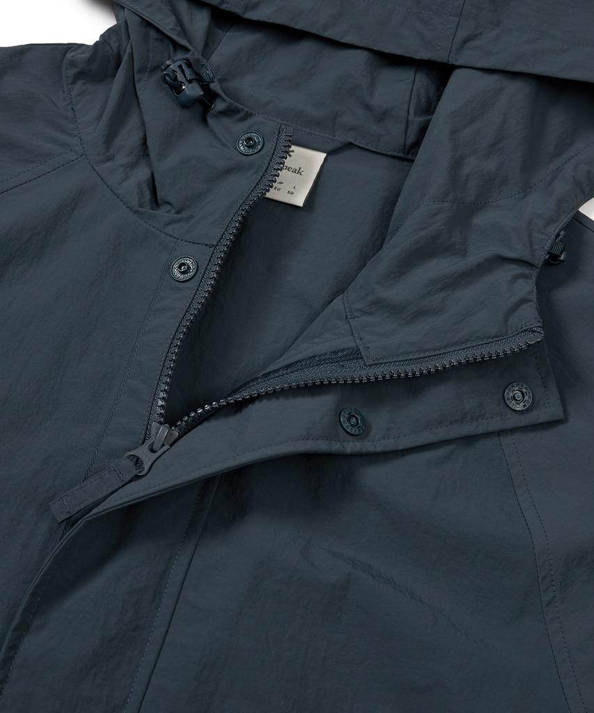 Snowpeak Apparel Taslan Woven Utility Windbreaker Vintage Green (S24Mmlwb56)