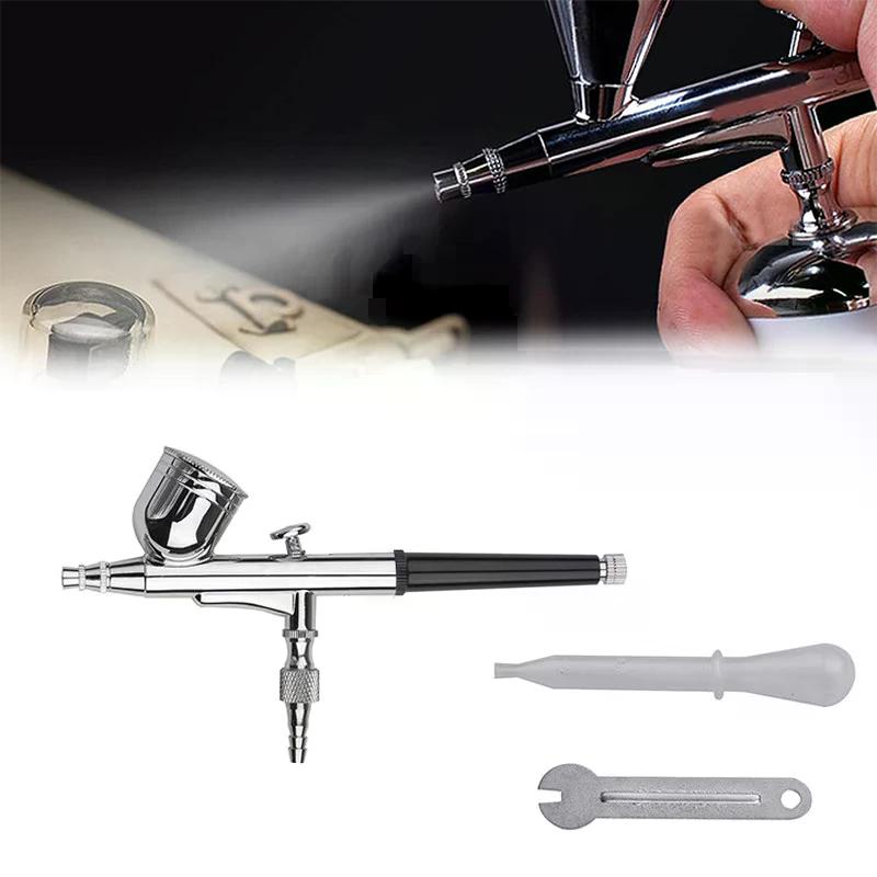 Professional Double Action Airbrush BD-130 Mounted 0.3mm Nozzles And Needles