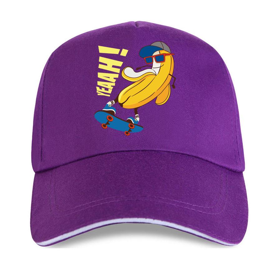 Fashion Spring Summer Baseball Cap Hip Hip Hat Men Women Adjustable Snapback Hat Cartoon Anime Banana Pomelo Printed Cap Sun Hat