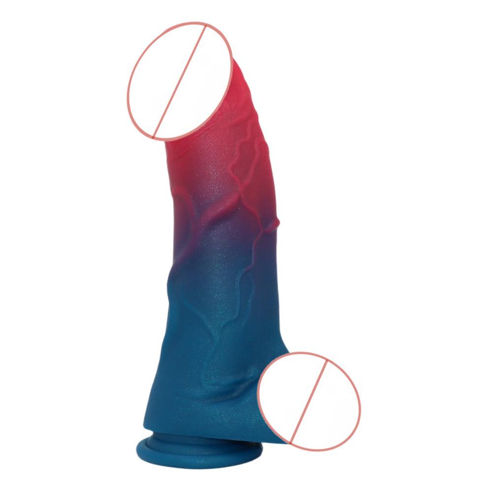 Large Realistic Soft Flesh Faux Penis Male Masturbator for Women