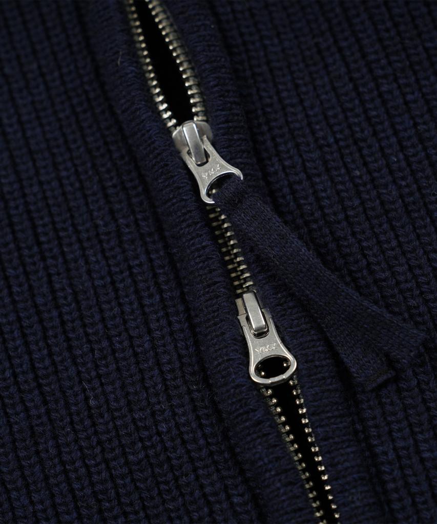Frizmworks Ultra Heavyweight Zip Up Cardigan _ Navy