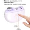 1PC Electric Nail Clipper Grinding and Polishing 2 In 1 Multifunctional Portable Automatic Nail Grinder Electric Manicure Tool