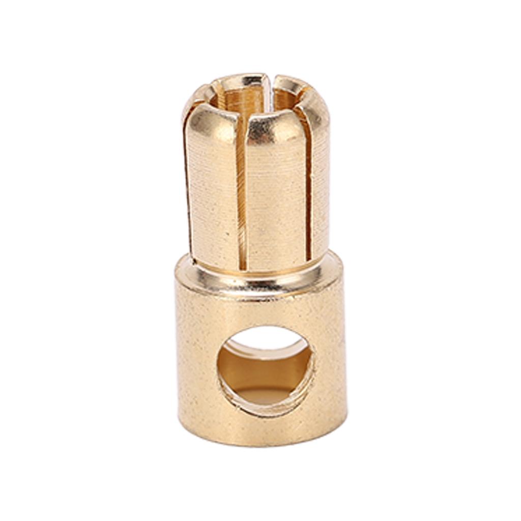 10 Sets 6mm Banana Connector Plug Copper Plating Good Transmission Male Female Battery Connectors