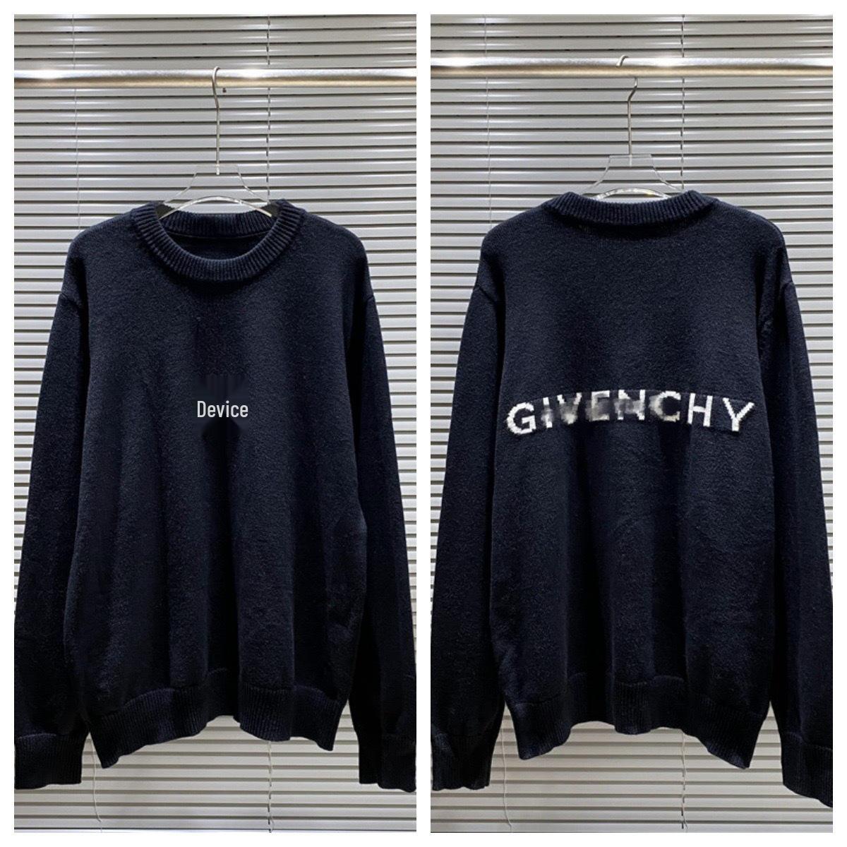 

Розкішний унісекс светр Prada з круглим вирізом та вишитим логотипом Small