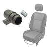 Auto Armrest Socket Sleeve Replacement Adjustment Repair Kit Left/Right Side Anti Corrosion for T5 7H0881082 7H0881081