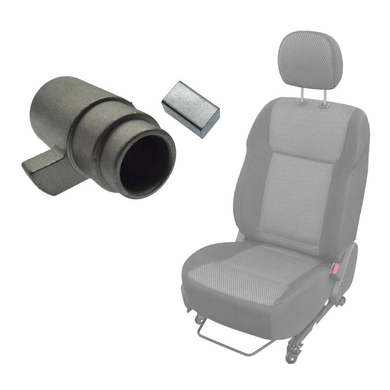 Auto Armrest Socket Sleeve Replacement Adjustment Repair Kit Left/Right Side Anti Corrosion for T5 7H0881082 7H0881081